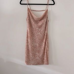 Audrey 3+1 cowl neck sundress